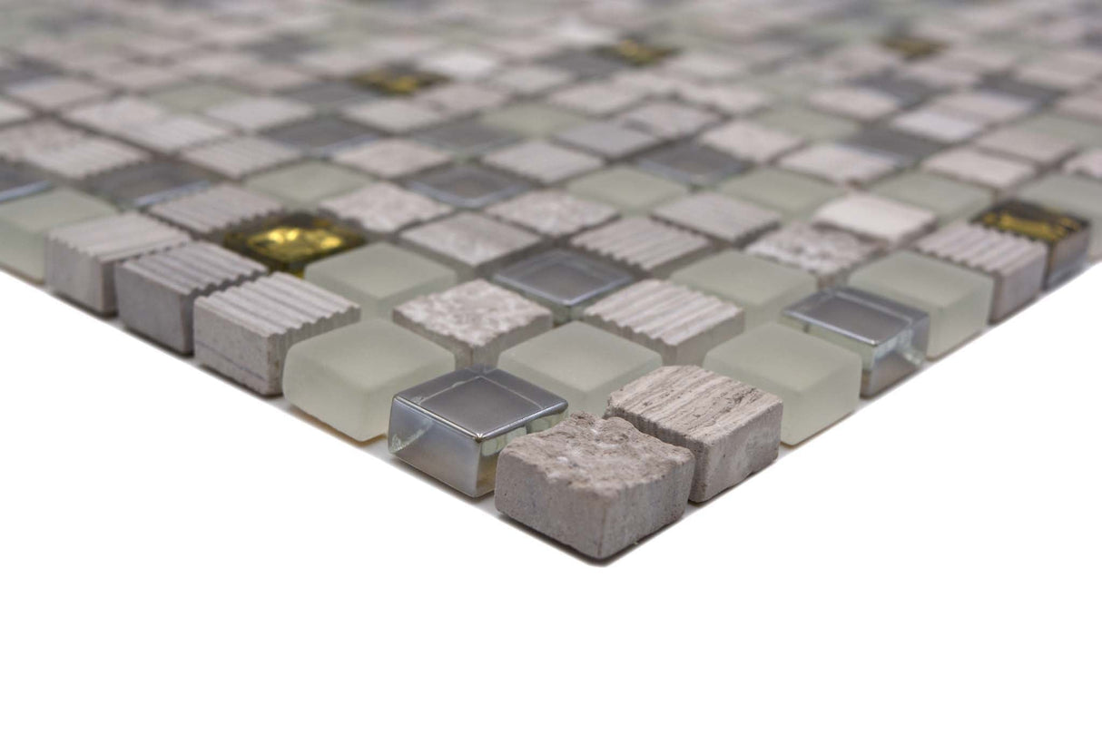 Mosaik Grå Motala - 002 | 0,093 m²/ark