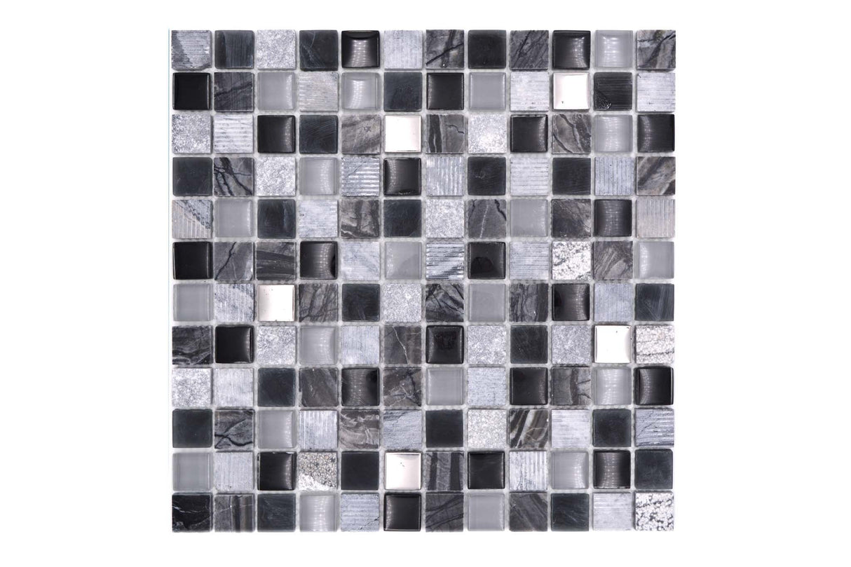 Mosaik Grå Motala - 007 | 0,09 m²/ark