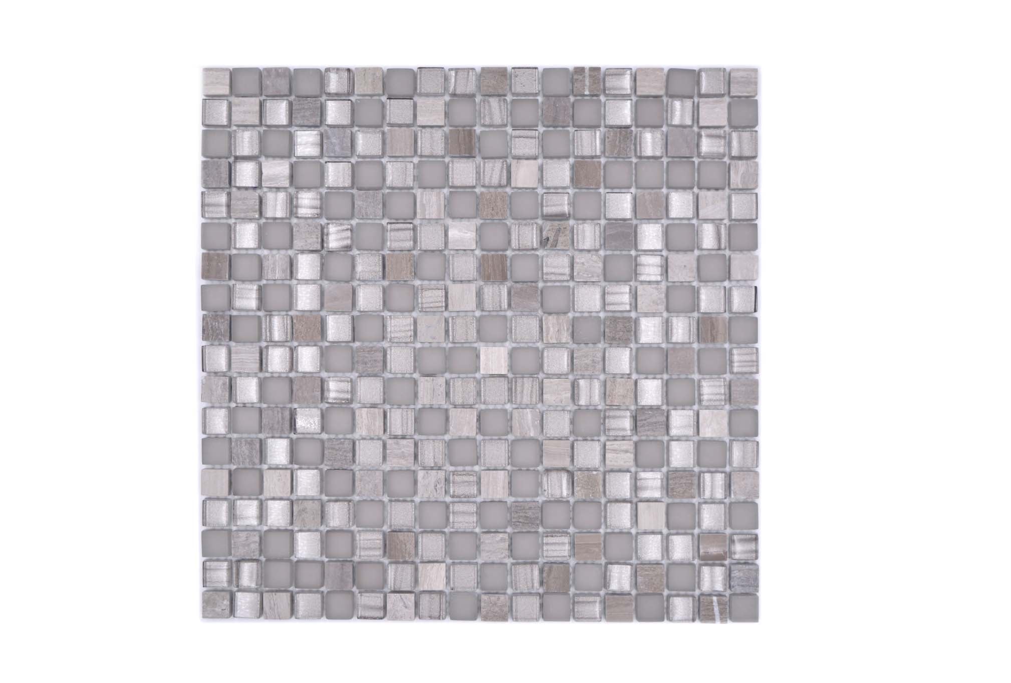 Mosaik Grå Bjärred - 005 | 0,09 m²/ark