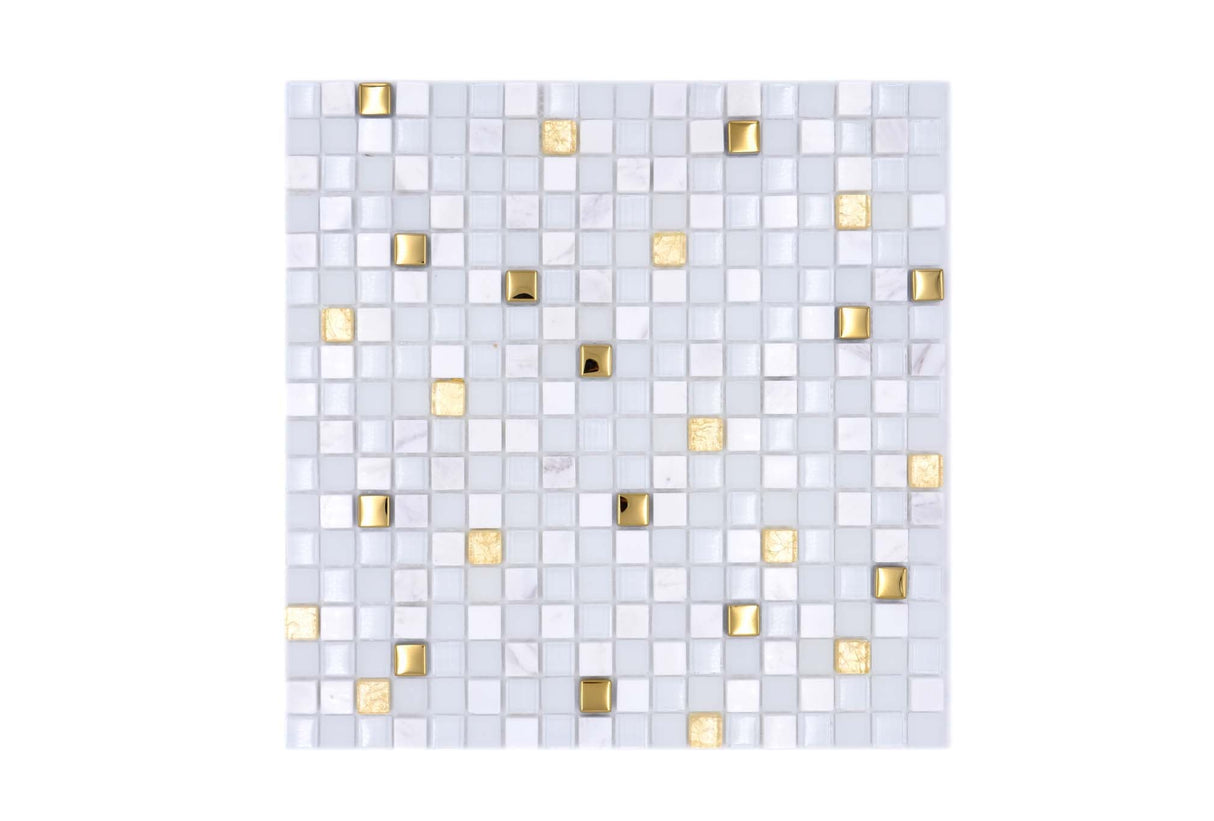 Mosaik Vit Avesta - 003 | 0,09 m²/ark