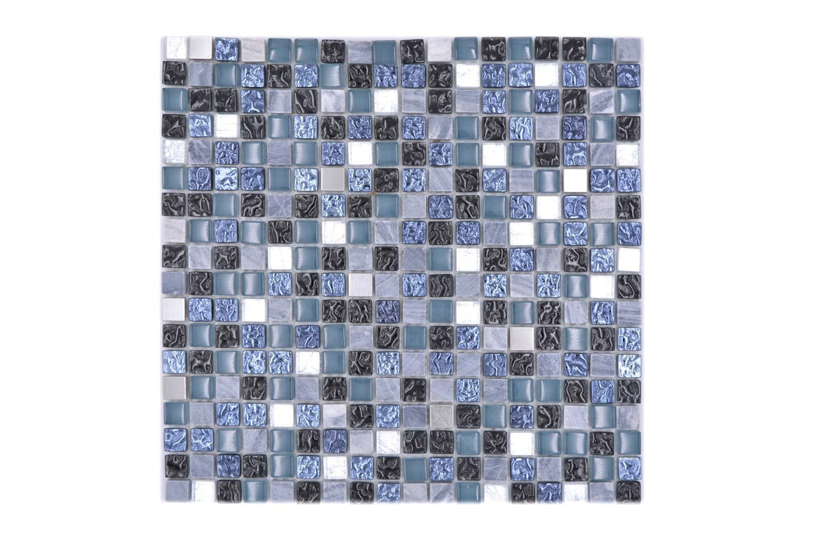 Mosaik Blå Avesta - 006 | 0,09 m²/ark