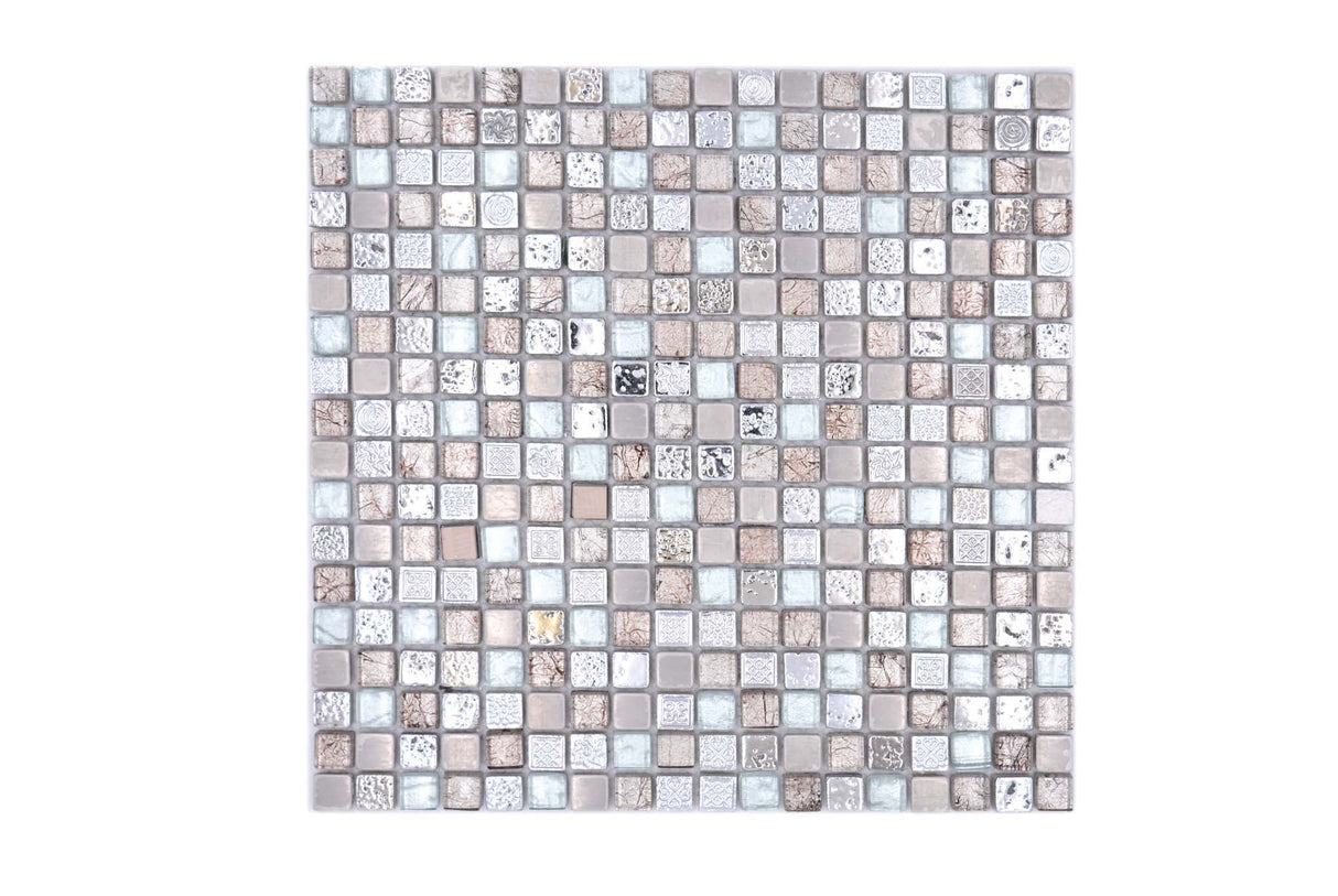 Mosaik Grå Avesta - 007 | 0,09 m²/ark