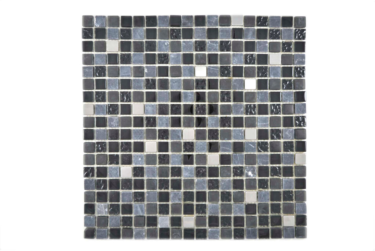 Mosaik Svart Avesta - 008 | 0,09 m²/ark