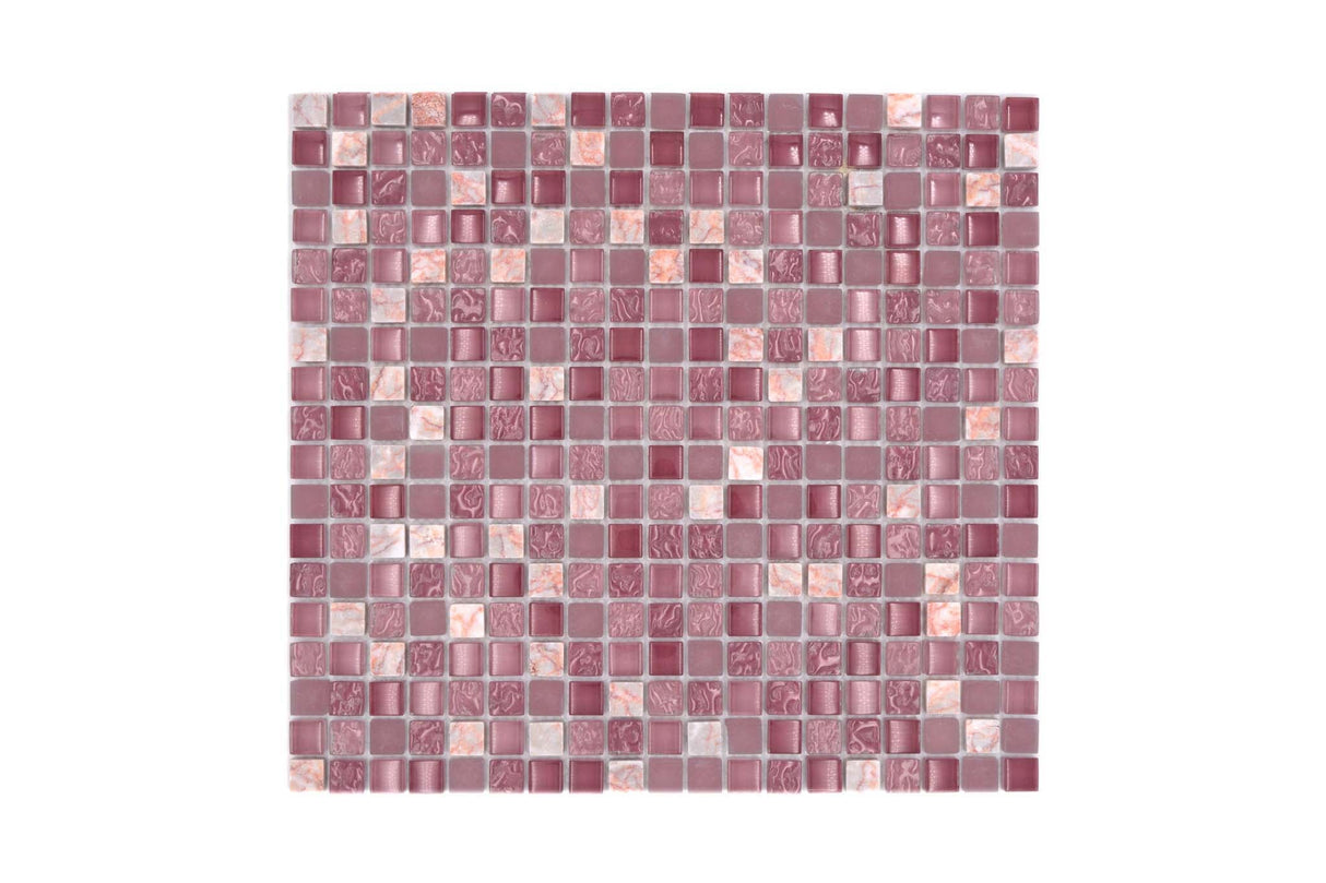 Mosaik Rosa Bjärred - 019 | 0,098 m²/ark