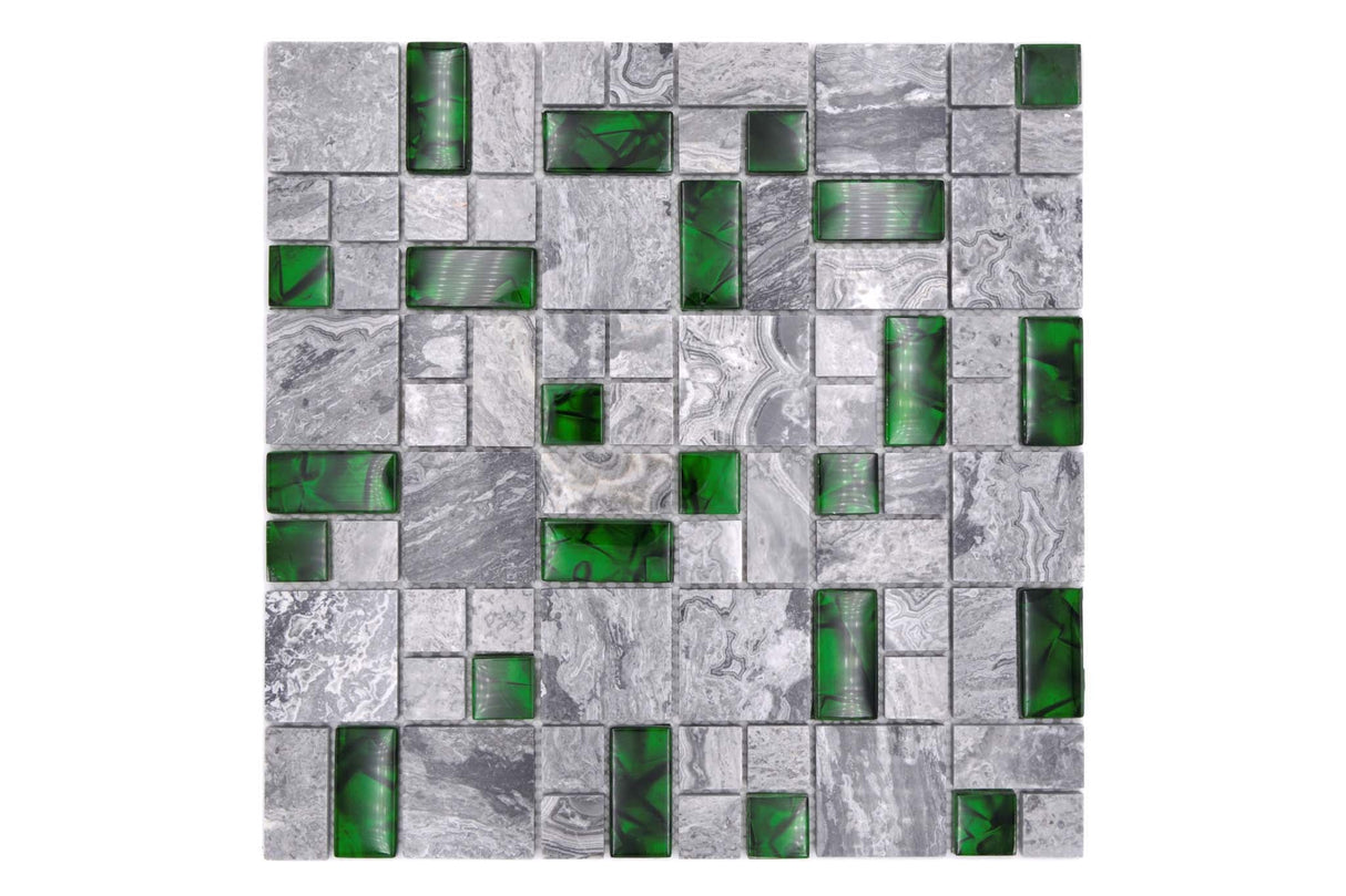 Mosaik Grå Ry - 008 | 0,09 m²/ark