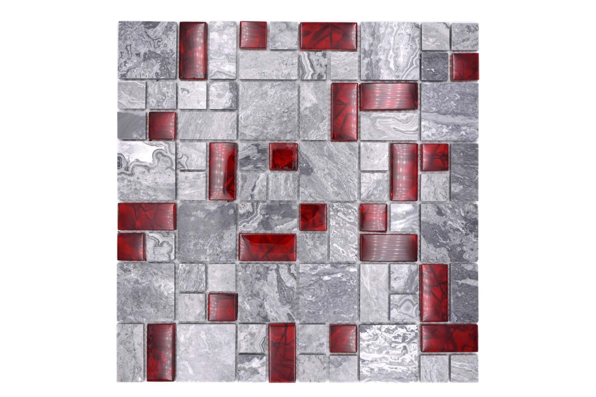 Mosaik Grå Ry - 009 | 0,09 m²/ark