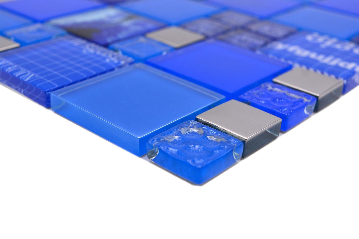 Mosaik Silver Gnosjö - 003 | 0,089 m²/ark