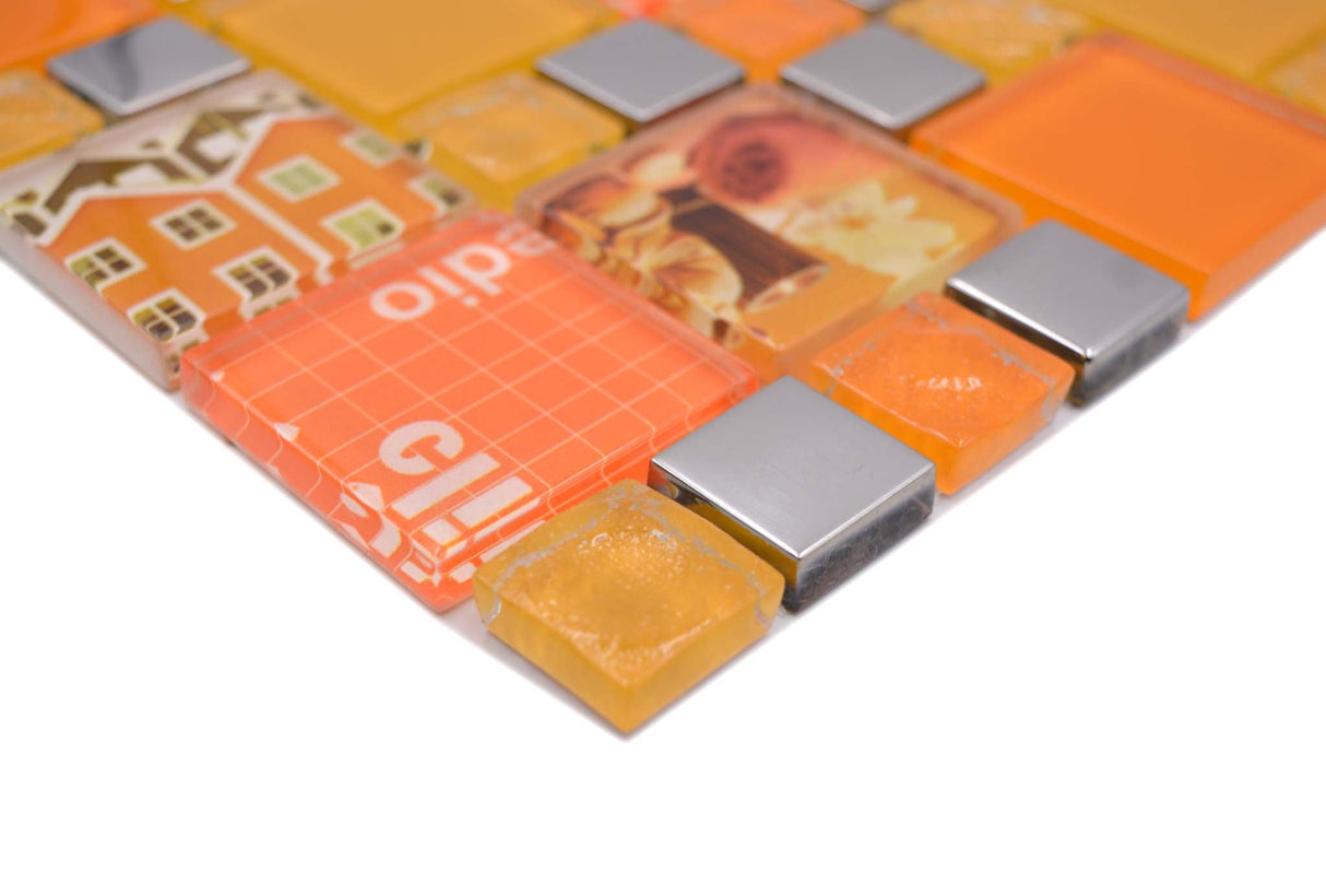 Mosaik Silver Gnosjö - 005 | 0,089 m²/ark