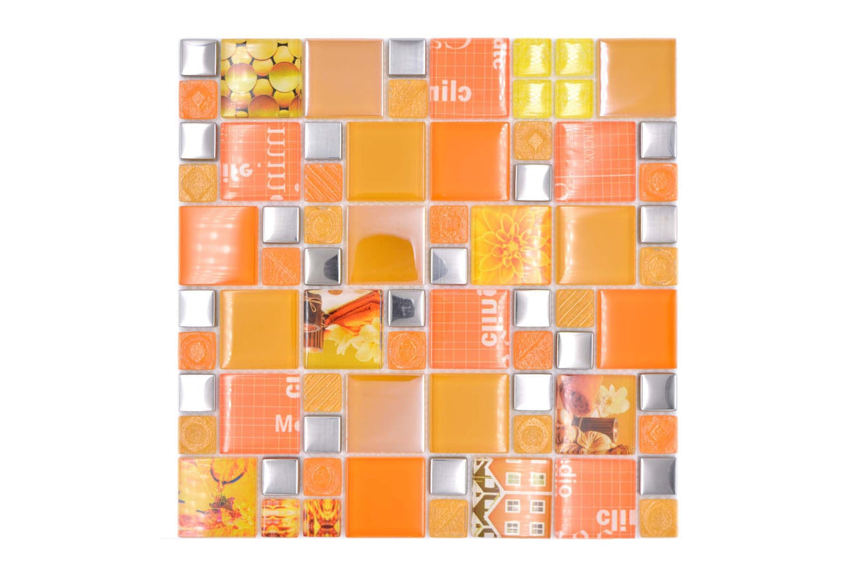 Mosaik Silver Gnosjö - 005 | 0,089 m²/ark