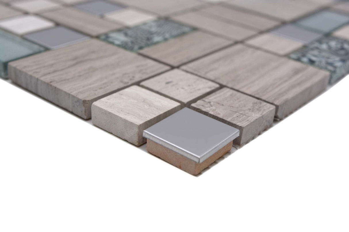 Mosaik Grå Avesta - 012 | 0,09 m²/ark