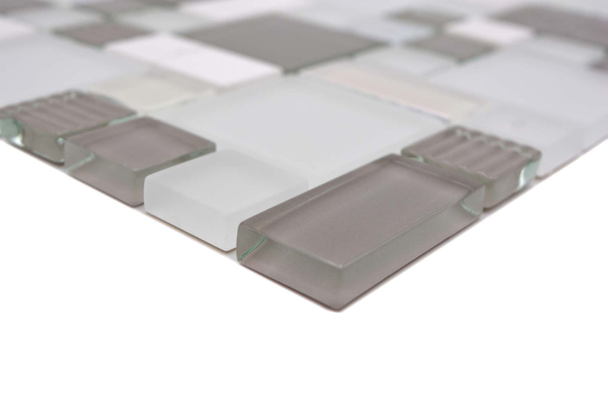 Mosaik Vit Varberg - 004 | 0,09 m²/ark