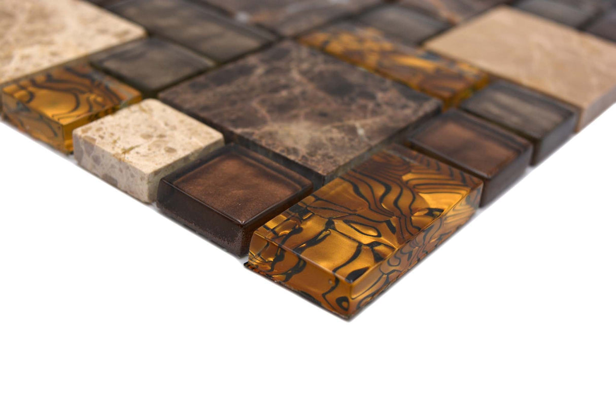 Mosaik Beige Oskarshamn - 016 | 0,09 m²/ark