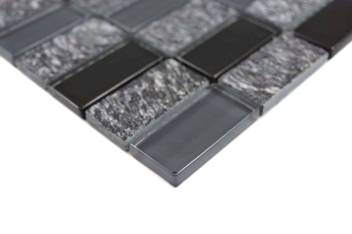 Mosaik Grå Oskarshamn - 018 | 0,1 m²/ark