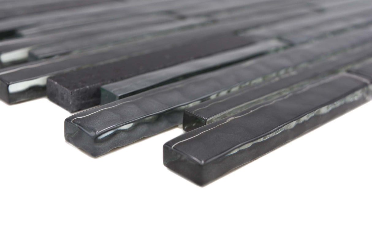 Mosaik Svart Uppsala - 014 | 0,089 m²/ark