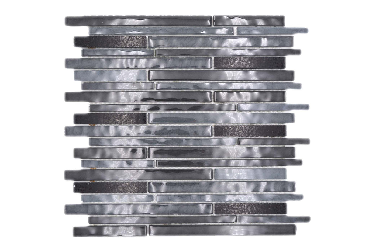 Mosaik Svart Uppsala - 014 | 0,089 m²/ark