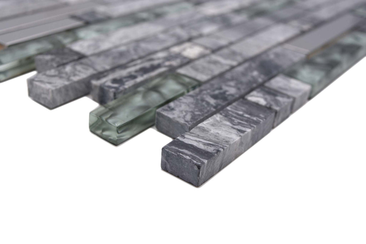 Mosaik Grå Avesta - 014 | 0,09 m²/ark