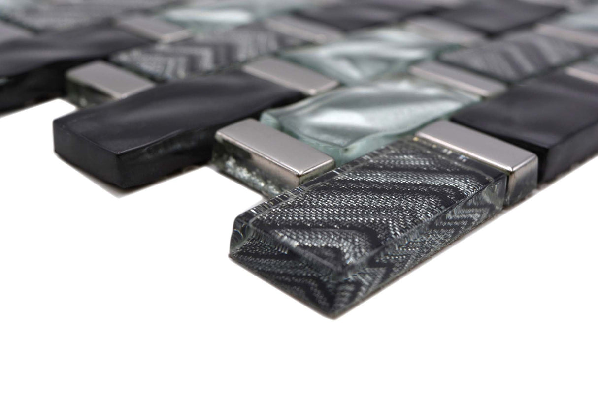 Mosaik Grå Nässjö - 028 | 0,093 m²/ark