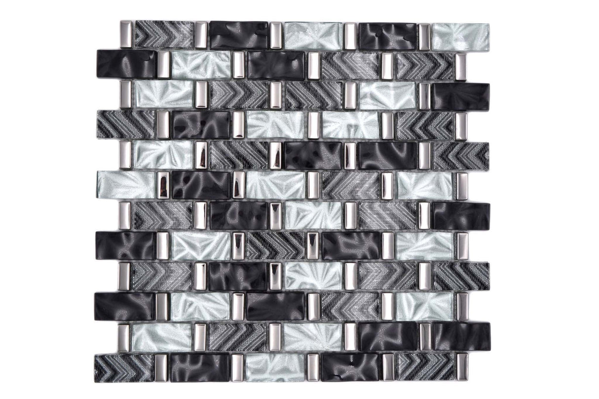 Mosaik Grå Nässjö - 028 | 0,093 m²/ark