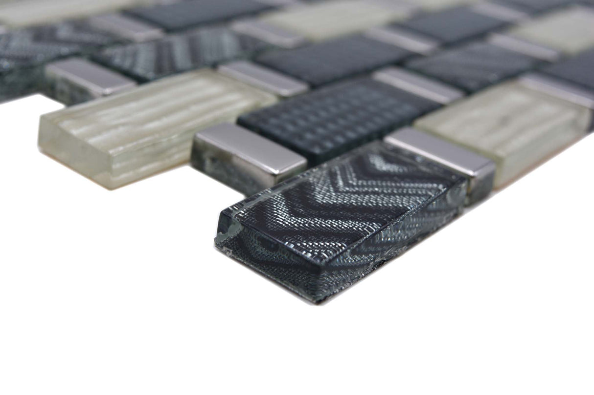 Mosaik Grå Nässjö - 029 | 0,093 m²/ark