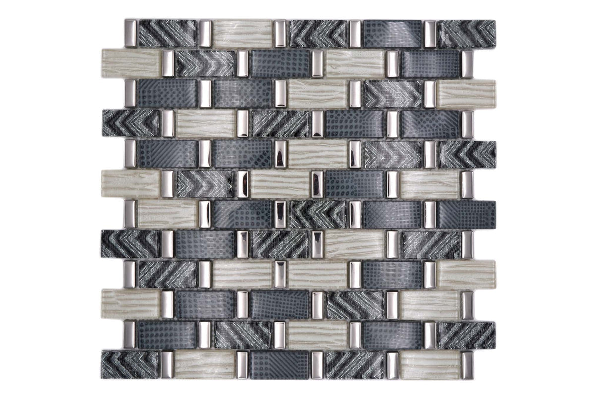 Mosaik Grå Nässjö - 029 | 0,093 m²/ark