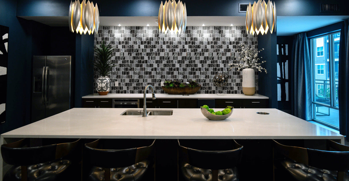 Mosaik Grå Orsa - 018 | 0,089 m²/ark