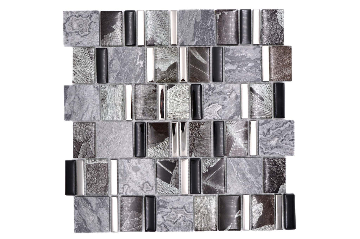 Mosaik Grå Orsa - 018 | 0,089 m²/ark