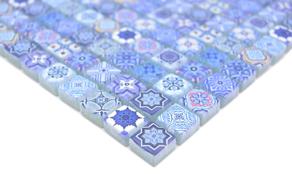 Mosaik Blå Helsingborg - 010 | 0,09 m²/ark