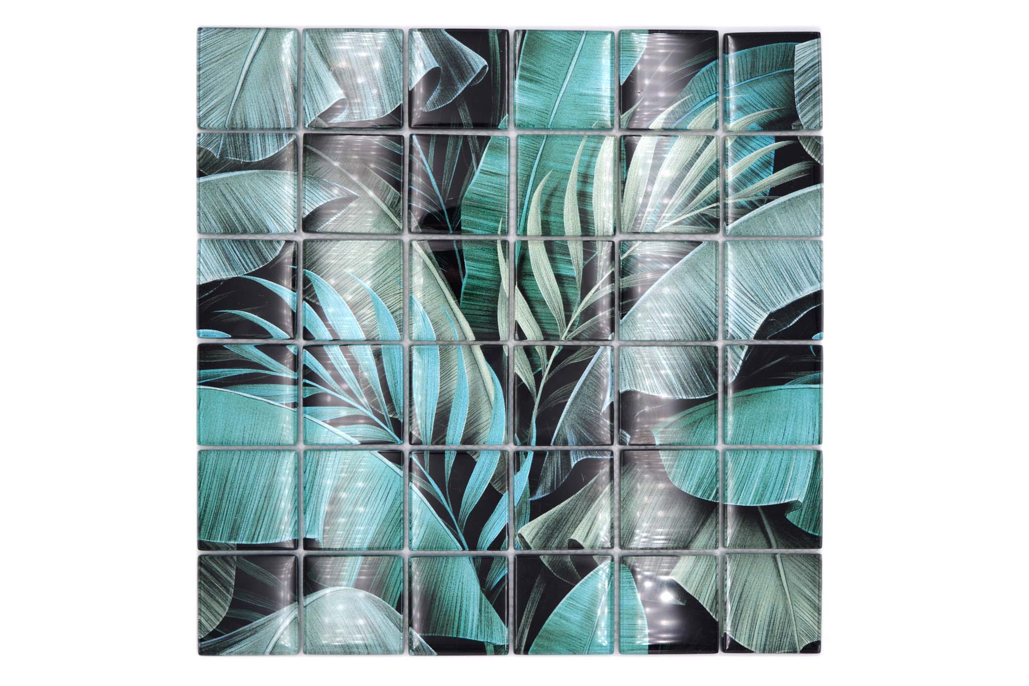 Mosaik Grön Leksand - 007 | 0,089 m²/ark