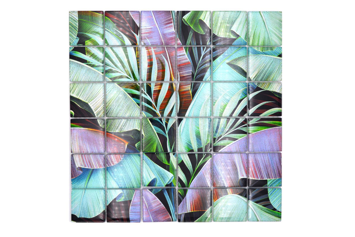 Mosaik Grön Leksand - 009 | 0,089 m²/ark