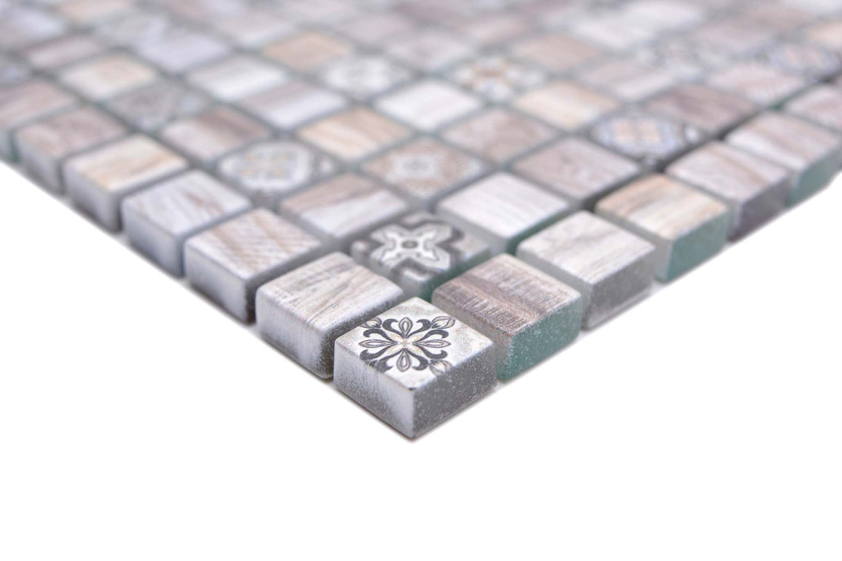 Mosaik Brun Helsingborg - 015 | 0,09 m²/ark