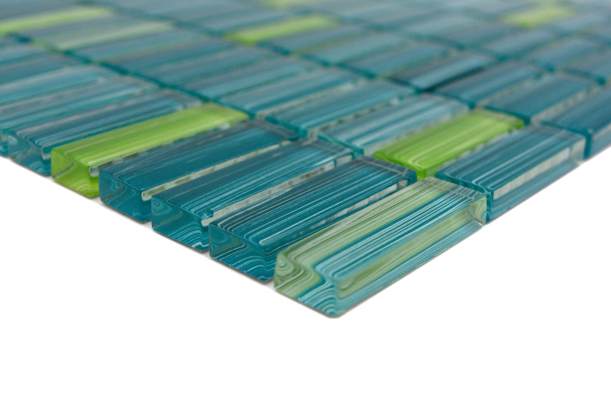 Mosaik Grön Trosa - 011 | 0,1 m²/ark