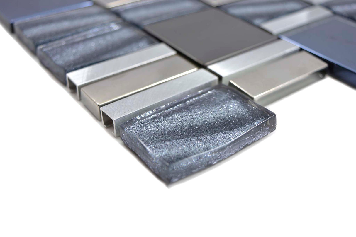 Mosaik Silver Sandnes - 006 | 0,087 m²/ark