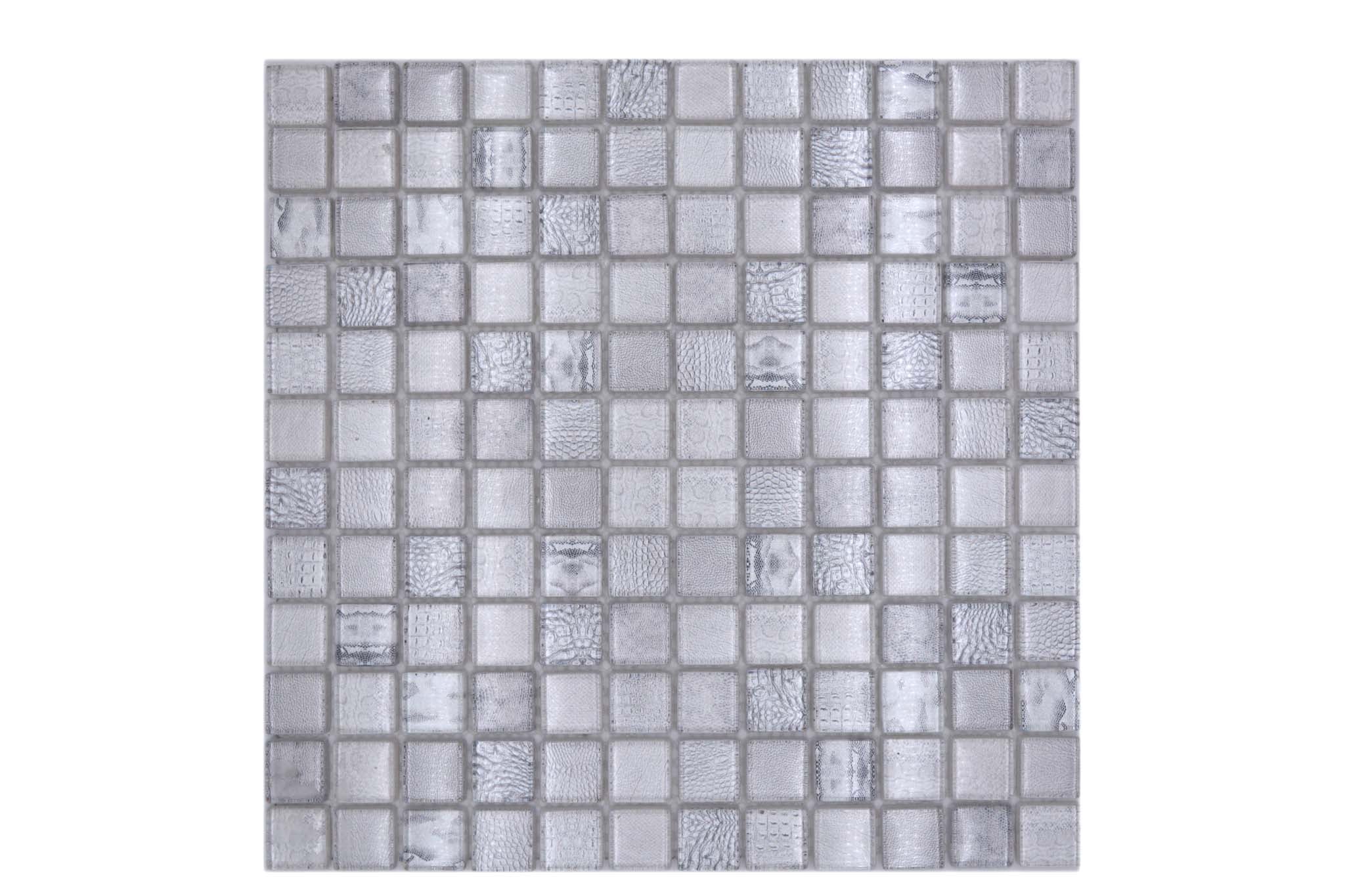 Mosaik Vit Aarhus - 001 | 0,089 m²/ark