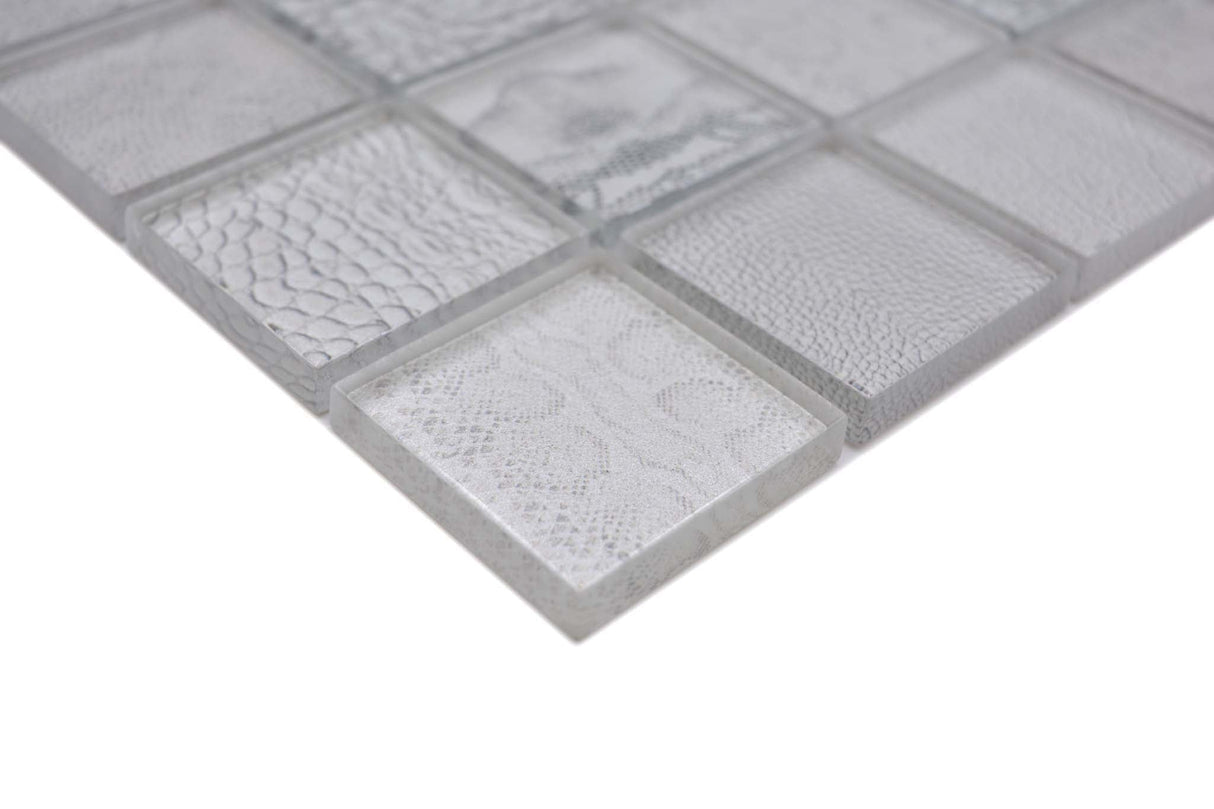 Mosaik Vit Aarhus - 002 | 0,089 m²/ark