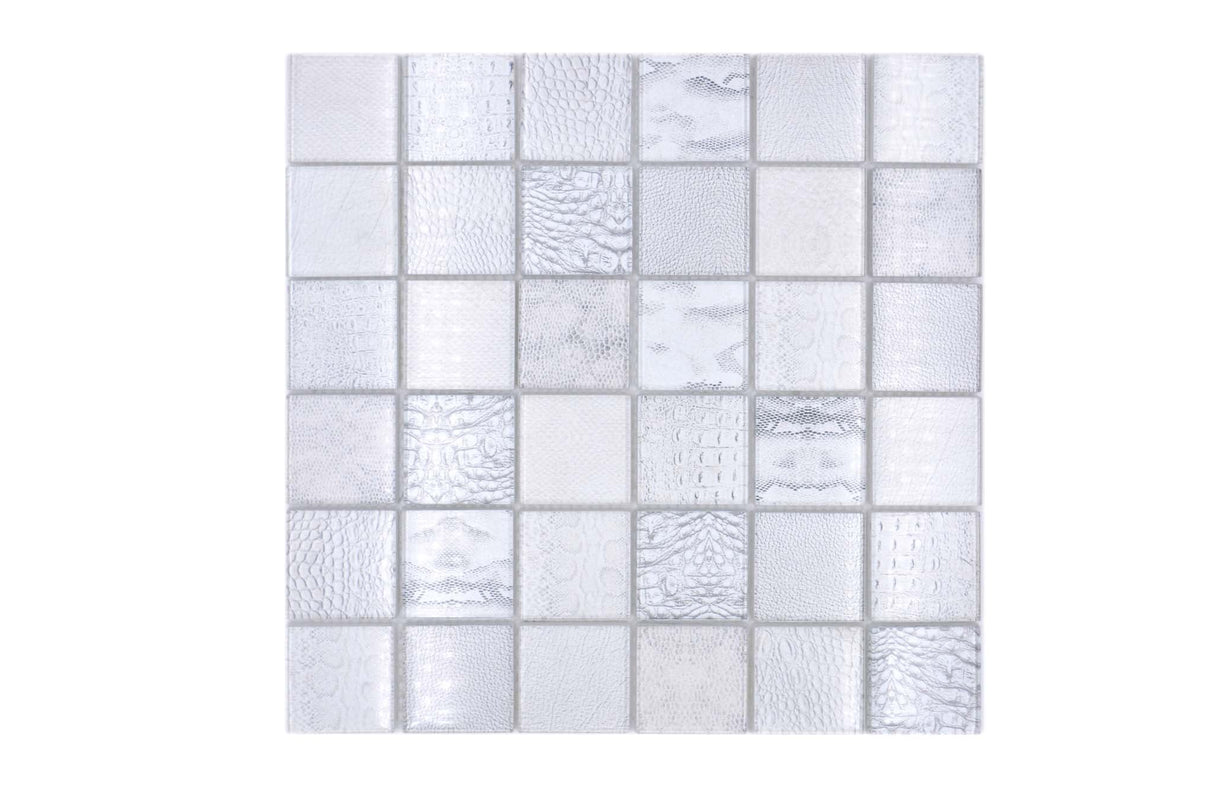 Mosaik Vit Aarhus - 002 | 0,089 m²/ark