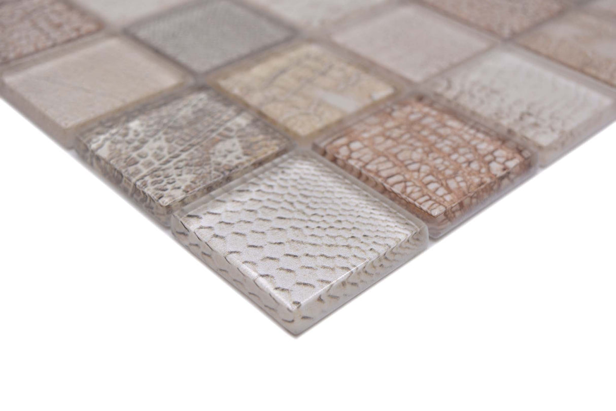 Mosaik Beige Aarhus - 006 | 0,089 m²/ark