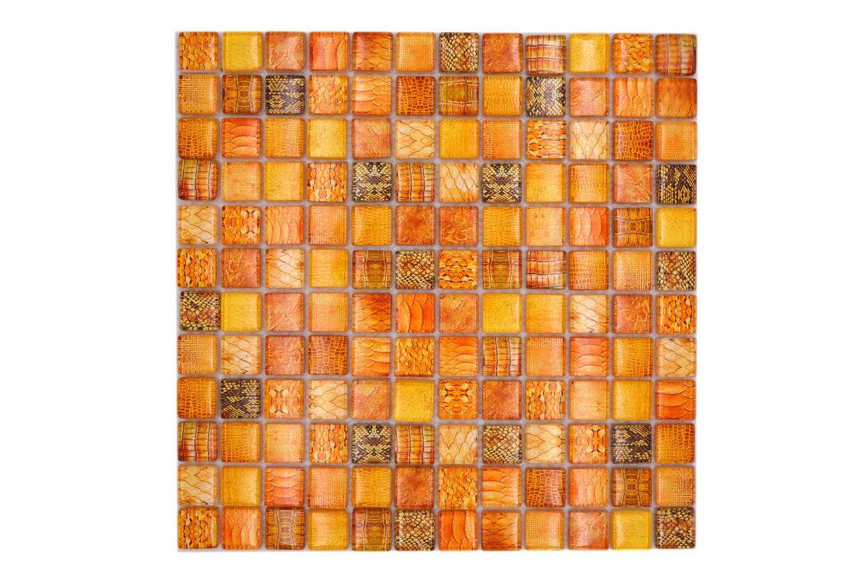 Mosaik Orange Aarhus - 007 | 0,089 m²/ark