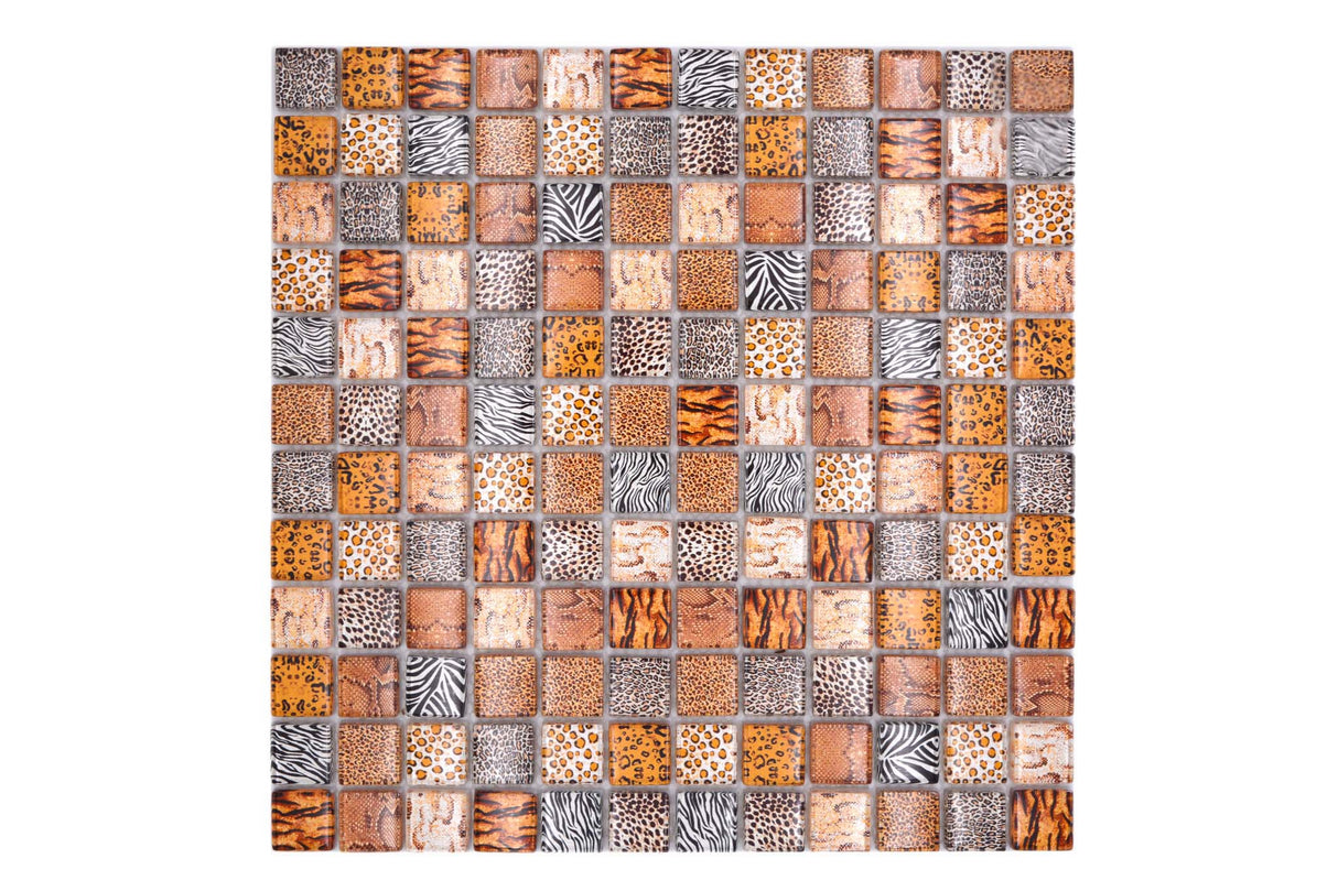 Mosaik Brun Aarhus - 009 | 0,089 m²/ark