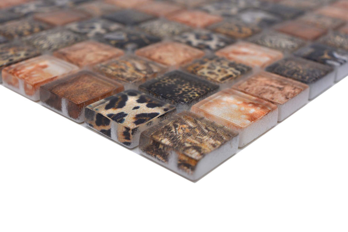 Mosaik Brun Aarhus - 011 | 0,089 m²/ark