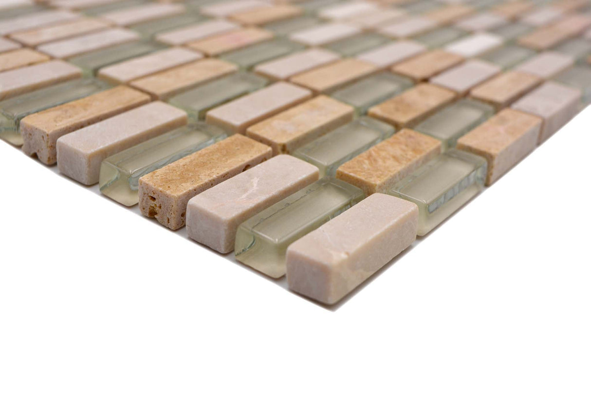 Mosaik Beige Bjärred - 023 | 0,1 m²/ark