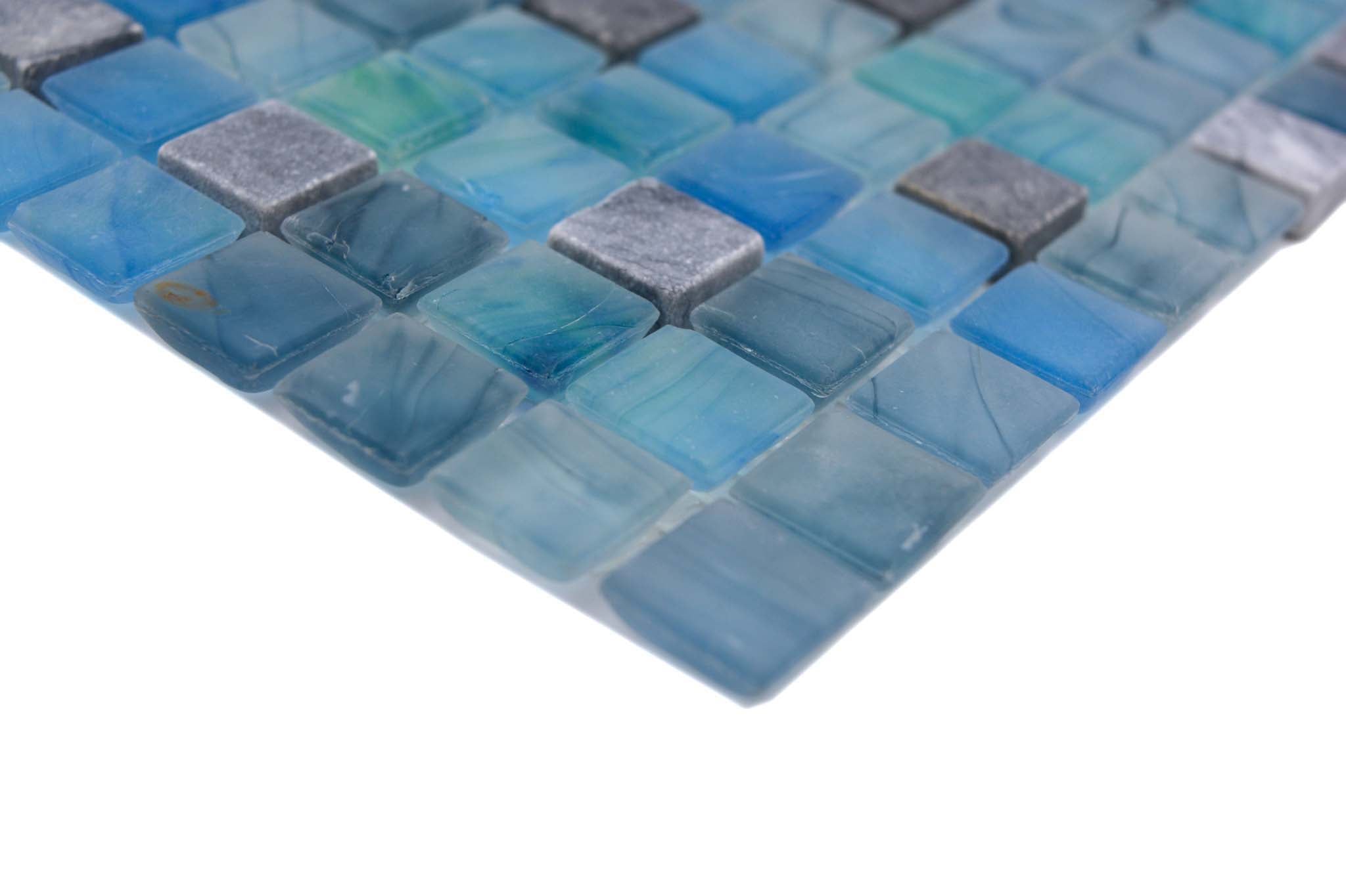 Mosaik Grön Strängnäs - 001 | 0,087 m²/ark