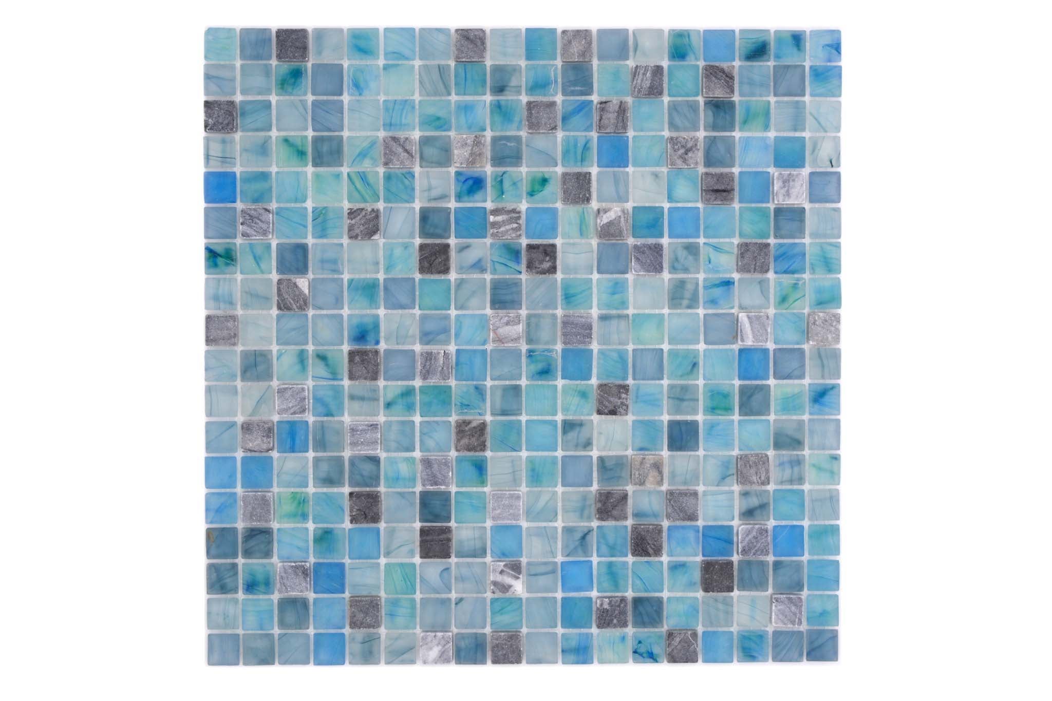 Mosaik Grön Strängnäs - 001 | 0,087 m²/ark