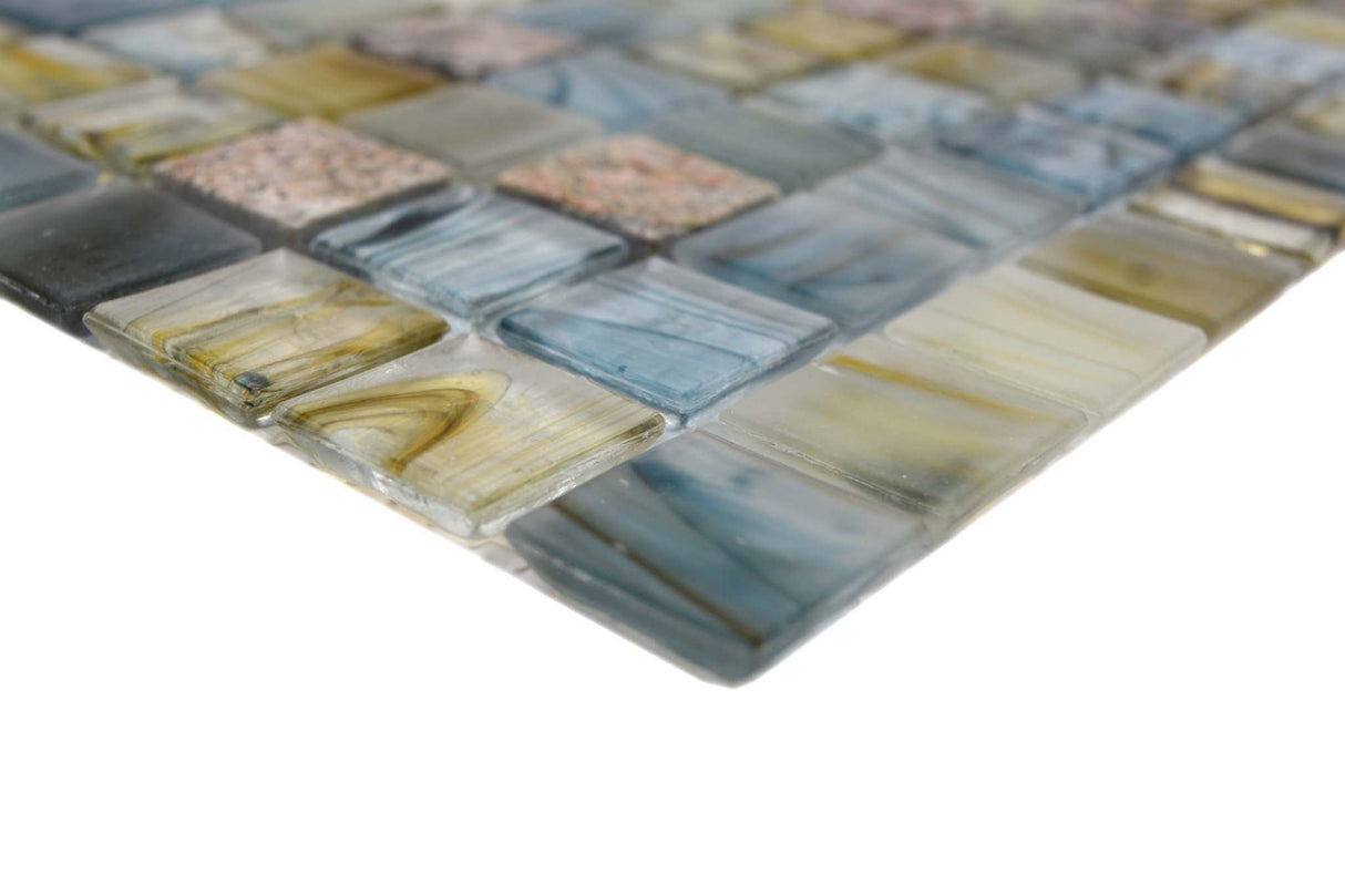 Mosaik Grå Strängnäs - 003 | 0,091 m²/ark