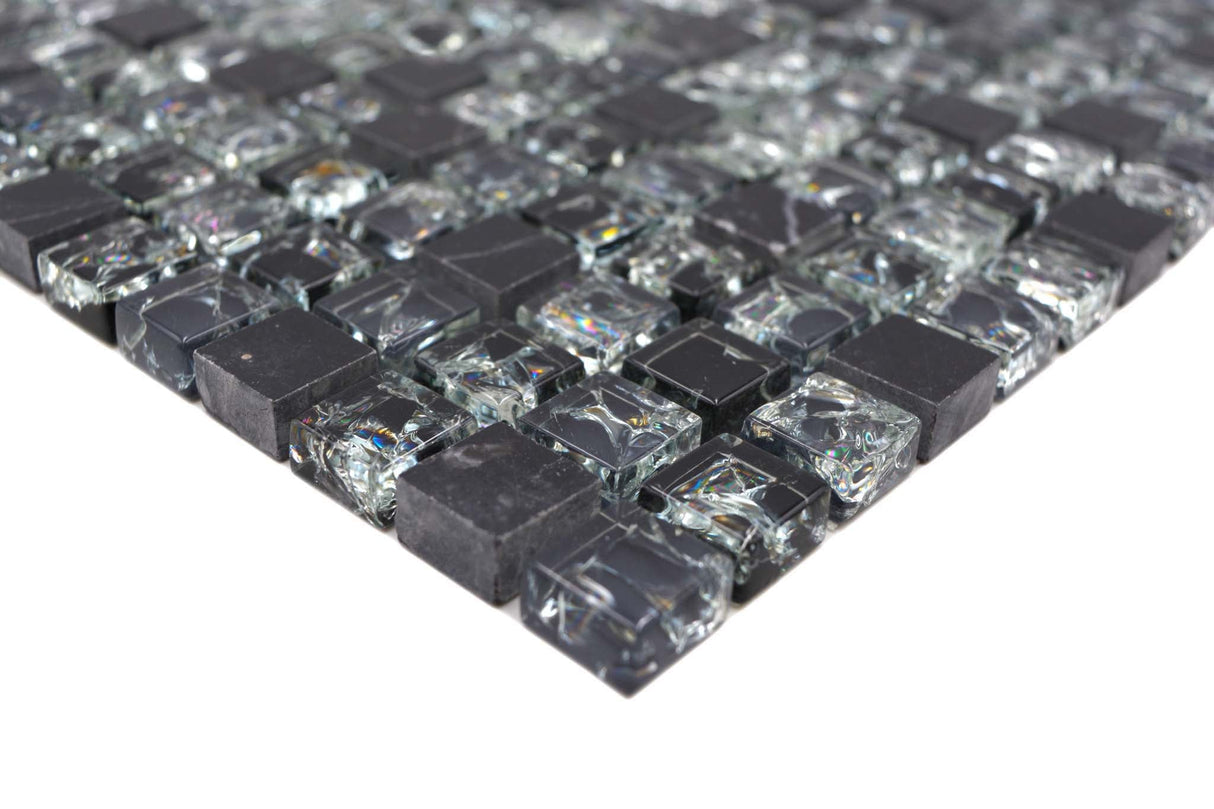 Mosaik Svart Vaggeryd - 002 | 0,093 m²/ark