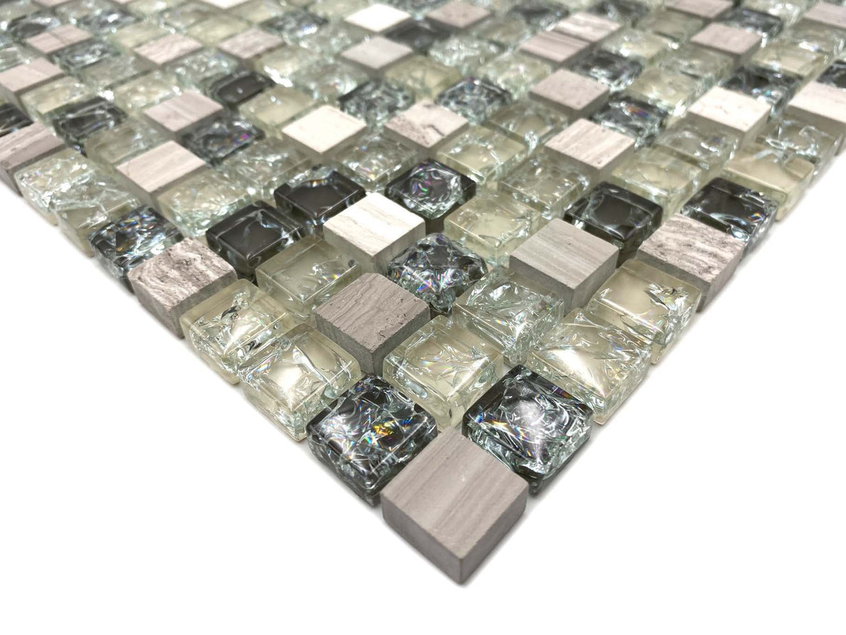 Mosaik Grå Vaggeryd - 003 | 0,093 m²/ark