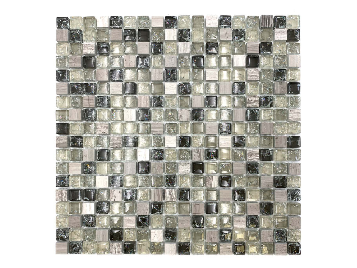 Mosaik Grå Vaggeryd - 003 | 0,093 m²/ark