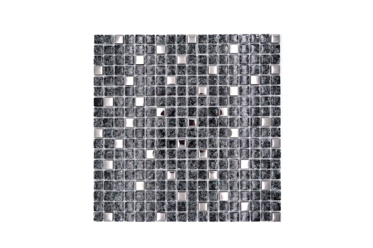 Mosaik Svart Nässjö - 037 | 0,09 m²/ark