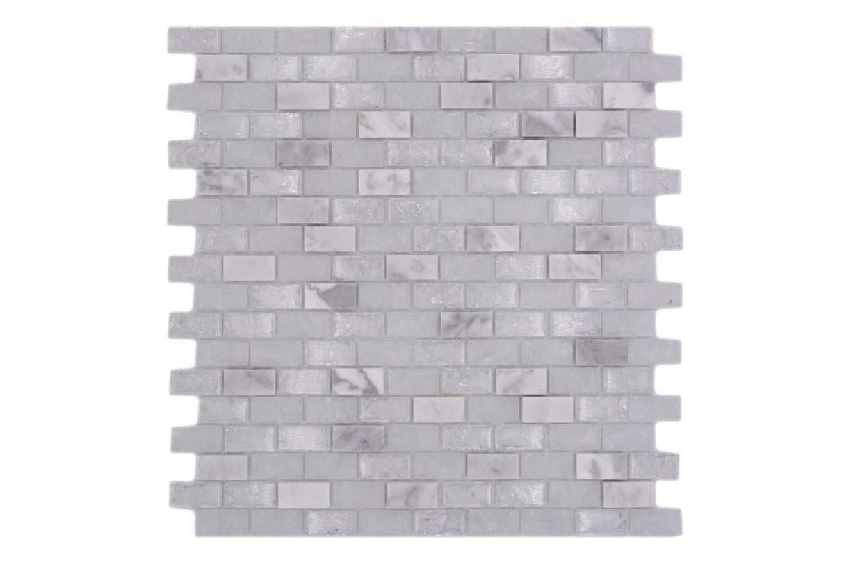 Mosaik Vit Vaggeryd - 006 | 0,085 m²/ark