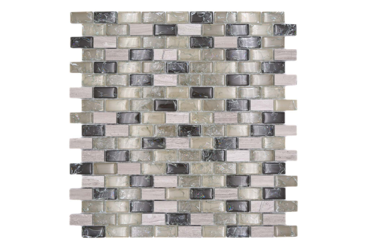 Mosaik Grå Vaggeryd - 008 | 0,085 m²/ark