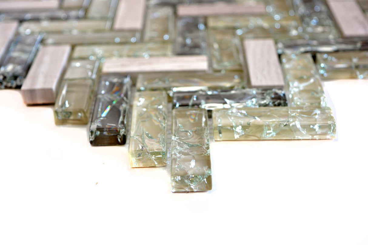 Mosaik Grå Vaggeryd - 013 | 0,077 m²/ark